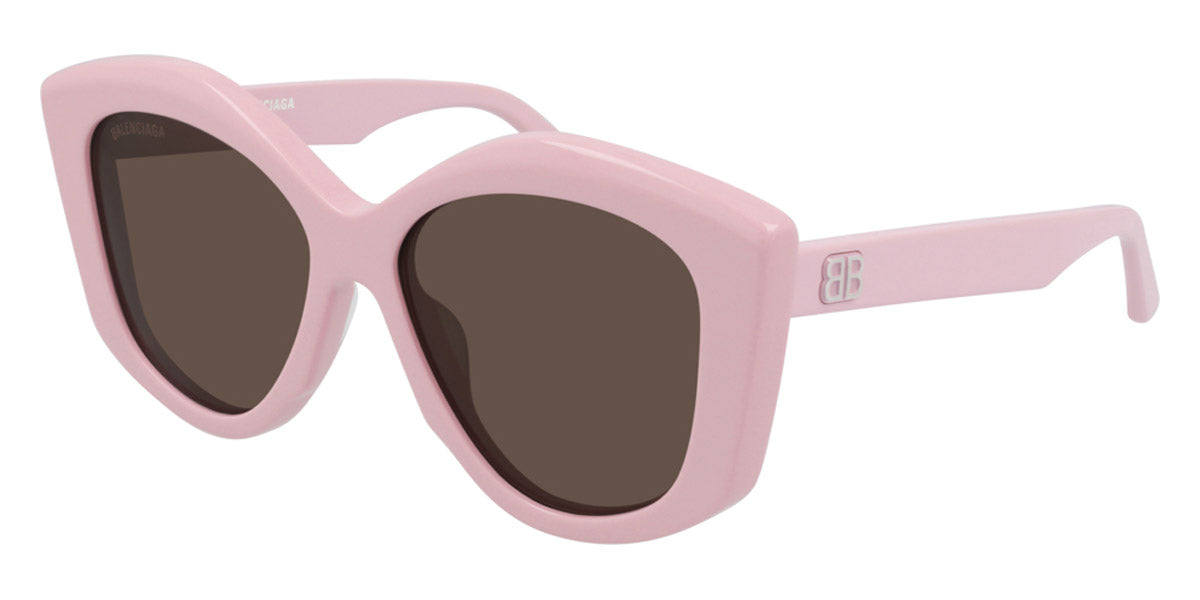 Balenciaga® BB0126S BB0126S 003 56 - Pink / Brown Sunglasses