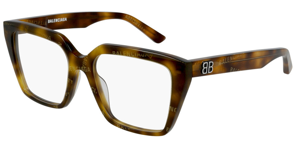 Balenciaga® BB0130O - Havana 002 Eyeglasses