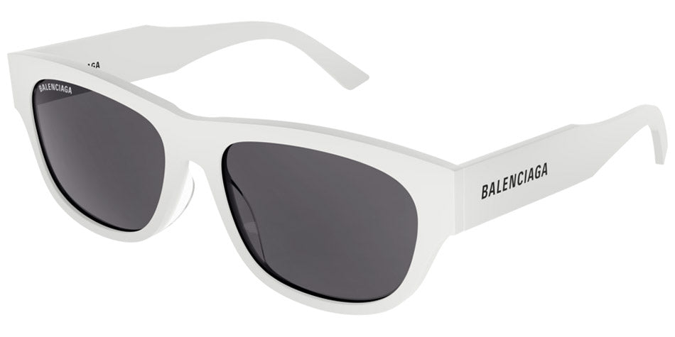 Balenciaga® BB0164S BB0164S 003 57 - Ivory / Gray Sunglasses
