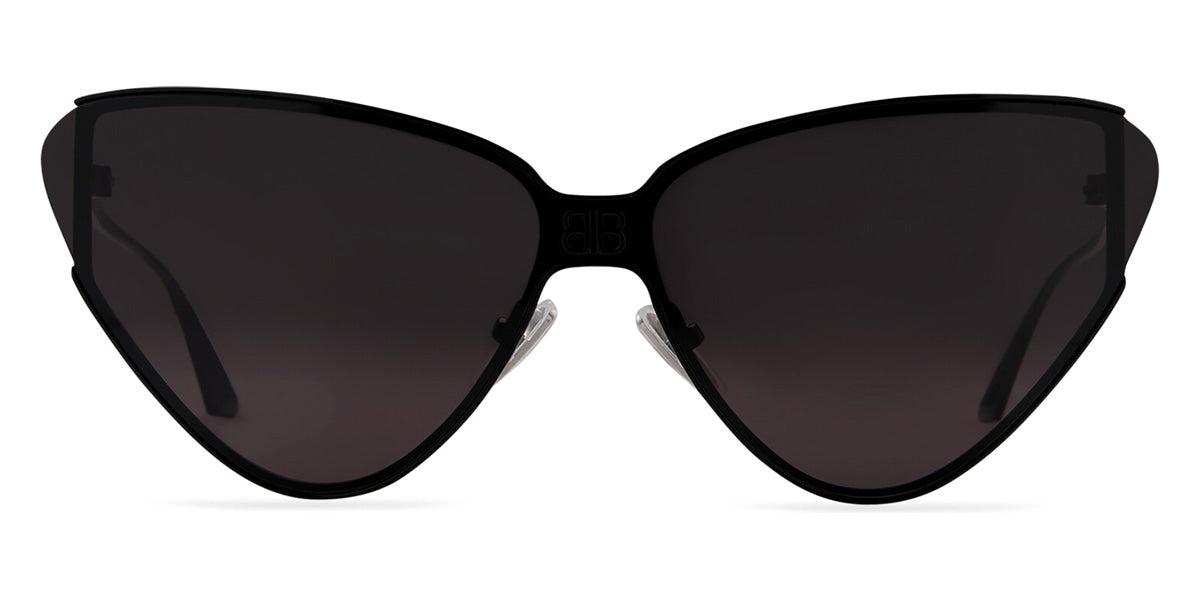 Balenciaga® BB0191S BB0191S 001 99 - Black / Gray Sunglasses