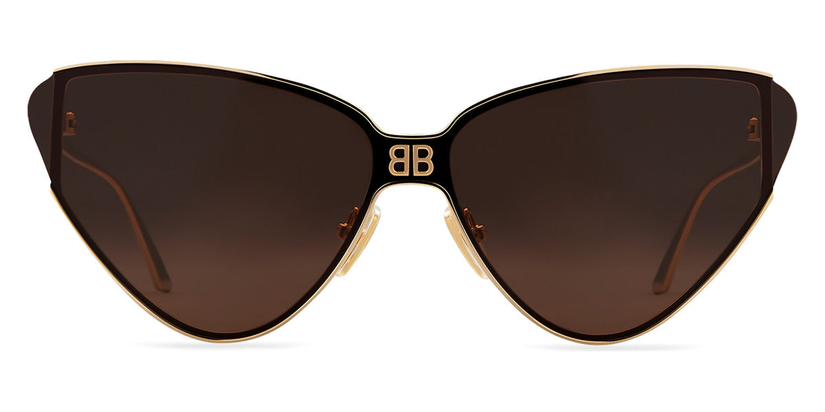 Balenciaga® BB0191S BB0191S 002 99 - Gold / Brown Sunglasses