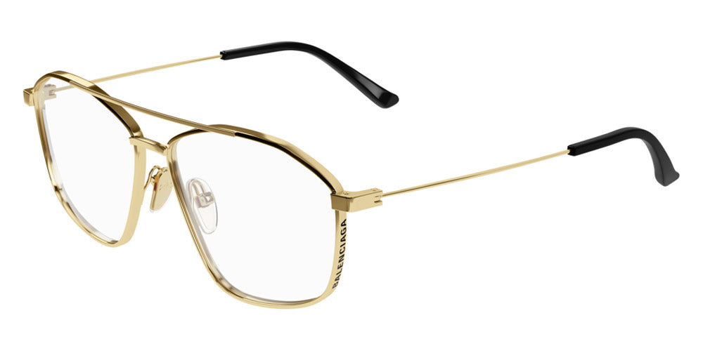 Balenciaga® BB0199O - Gold Eyeglasses