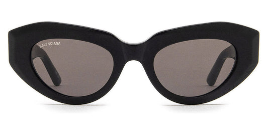 Balenciaga® BB0236S BB0236S 001 52 - Black Sunglasses