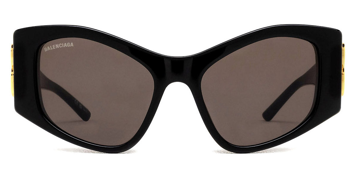 Balenciaga® BB0287S BB0287S 001 55 - Black Sunglasses