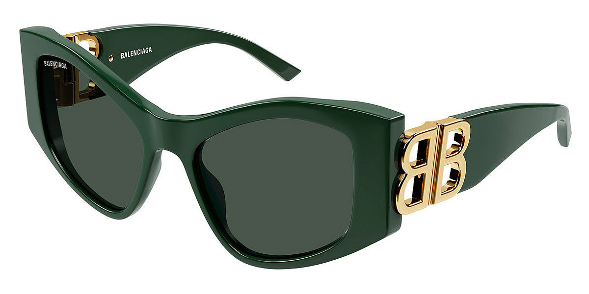 Balenciaga® BB0287S BB0287S 005 55 - Green Sunglasses