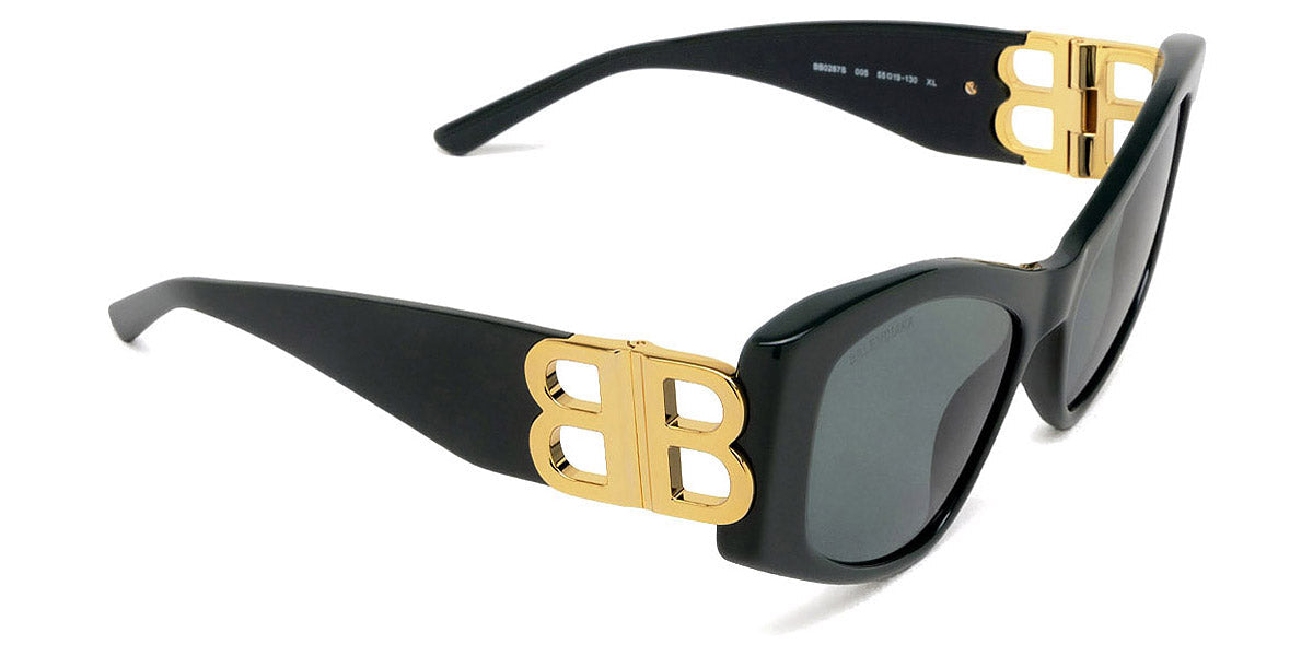 Balenciaga® BB0287S BB0287S 005 55 - Green Sunglasses