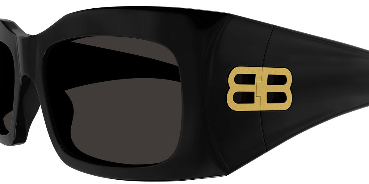 Balenciaga® BB0291S BB0291S 001 58 - Black Sunglasses