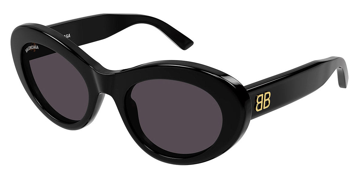 Balenciaga® BB0294SK BB0294SK 001 55 - Black Sunglasses