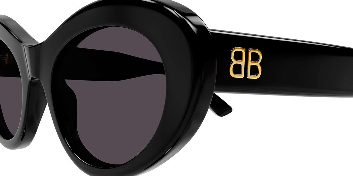 Balenciaga® BB0294SK BB0294SK 001 55 - Black Sunglasses