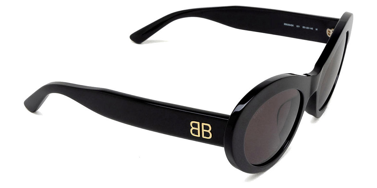 Balenciaga® BB0294SK BB0294SK 001 55 - Black Sunglasses