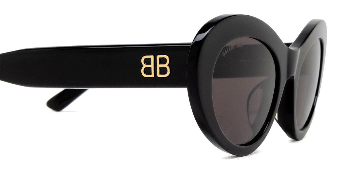 Balenciaga® BB0294SK BB0294SK 001 55 - Black Sunglasses