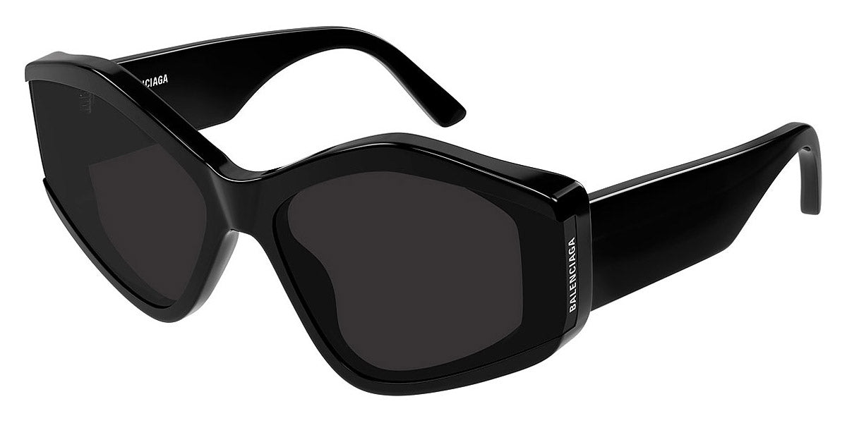 Balenciaga® BB0302S BB0302S 001 66 - Black Sunglasses