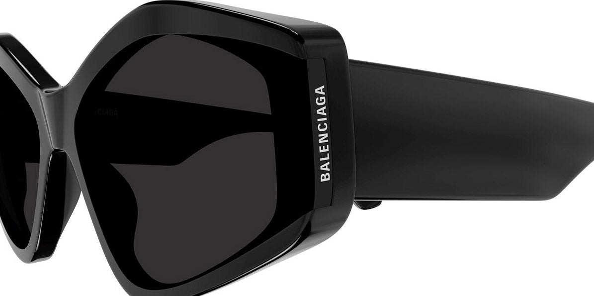Balenciaga® BB0302S BB0302S 001 66 - Black Sunglasses
