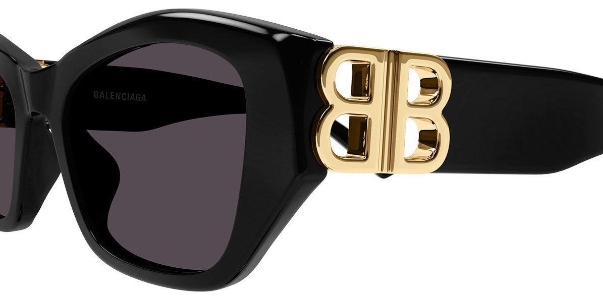 Balenciaga® BB0311SK BB0311SK 001 53 - Black Sunglasses