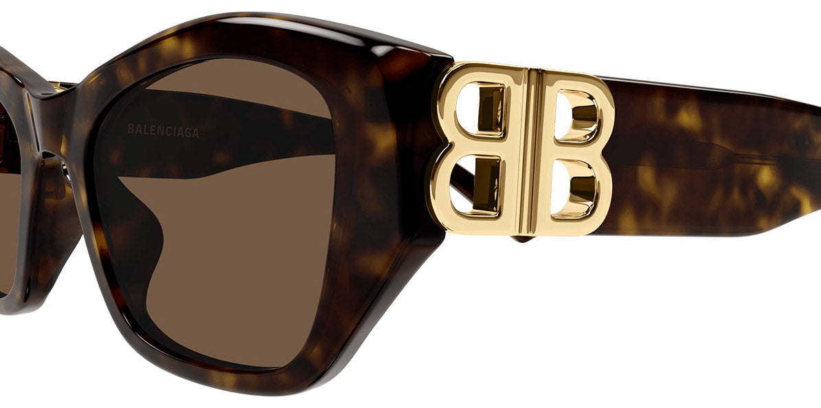 Balenciaga® BB0311SK BB0311SK 002 53 - Havana Sunglasses
