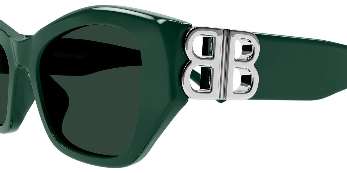 Balenciaga® BB0311SK BB0311SK 004 53 - Green Sunglasses