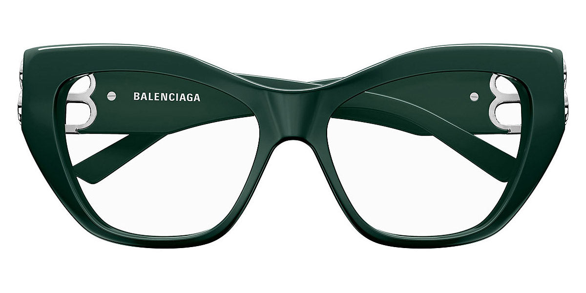 Balenciaga® BB0312O BB0312O 004 53 - Green Eyeglasses