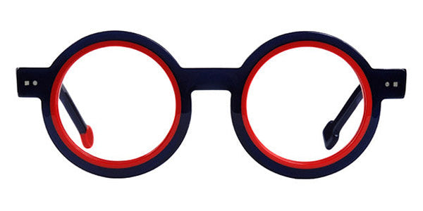 Sabine Be® Be Addict SB Be Addict 121 45 - Shiny Navy Blue / Shiny Red Eyeglasses