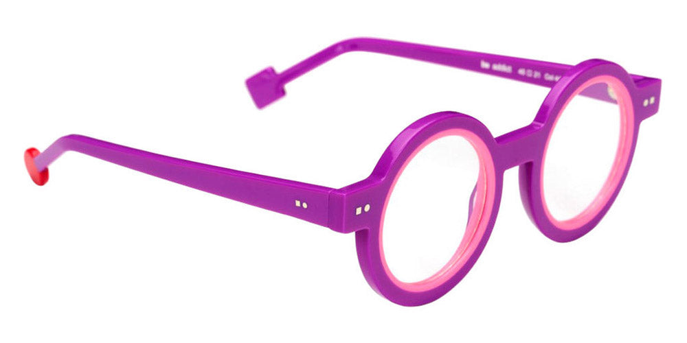 Sabine Be® Be Addict SB Be Addict 446 45 - Shiny Purple / Shiny Neon Pink Eyeglasses