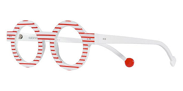Sabine Be® Be Addict Stripe SB Be Addict Stripe 182 45 - Shiny Red Slim Stripes Eyeglasses
