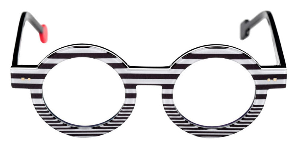 Sabine Be® Be Addict Stripe SB Be Addict Stripe 185 45 - Shiny Navy Blue Fat Stripes / Shiny Navy Blue Slim Stripes Eyeglasses