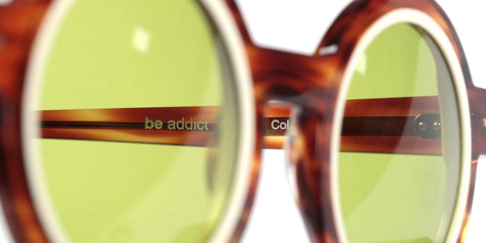 Sabine Be® Be Addict Sun SB Be Addict Sun 41 45 - Shiny Blonde Veined Tortoise / Shiny Ivory Sunglasses