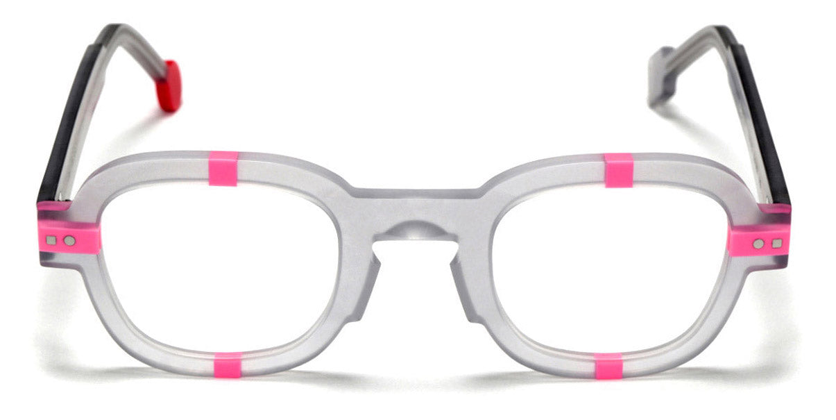 Sabine Be® Be Arty SB Be Arty 365 46 - Matt Translucent Gray / Matt Neon Pink Eyeglasses