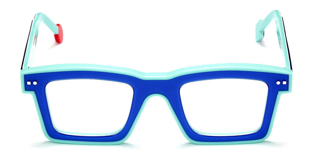 Sabine Be® Be Bobo Line SB Be Bobo Line 317 47 - Shiny Translucent Majorelle Blue Glossy / White / Shiny Turquoise / Shiny Turquoise Eyeglasses