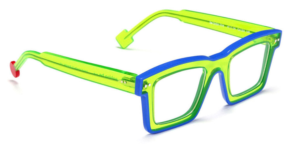 Sabine Be® Be Bobo Line SB Be Bobo Line 324 47 - Shiny Translucent Fluo Green / Shiny Klein Blue Eyeglasses