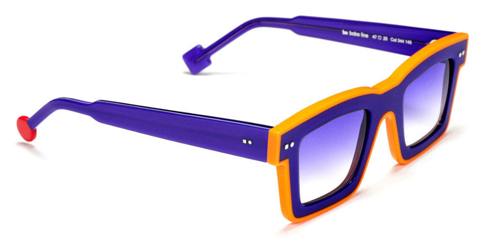 Sabine Be® Be Bobo Line Sun SB Be Bobo Line Sun 344 47 - Shiny Orange / Shiny Purple Sunglasses
