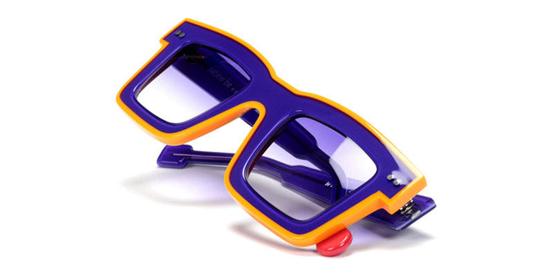 Sabine Be® Be Bobo Line Sun SB Be Bobo Line Sun 344 47 - Shiny Orange / Shiny Purple Sunglasses