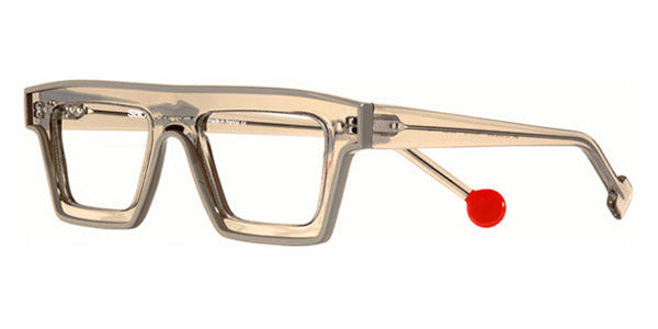 Sabine Be® Be Bold Line SB Be Bold Line 225 46 - Shiny Translucent Taupe / Shiny Solid Taupe Eyeglasses