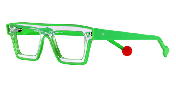 Sabine Be® Be Bold Line SB Be Bold Line 228 46 - Shiny Crystal / Shiny Prairie Green Eyeglasses