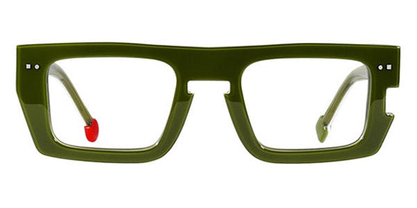 Sabine Be® Be Bossy SB Be Bossy 170 53 - Shiny Translucent Dark Green / White / Shiny Translucent Dark Green Eyeglasses