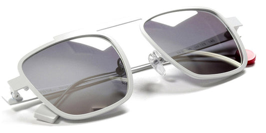 Sabine Be® Be Boyish Sun SB Be Boyish Sun 123 50 - Satin White Sunglasses
