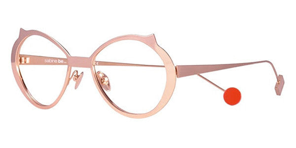Sabine Be® Be Cat'S Slim SB Be Cat'S Slim 140 51 - Polished Rose Gold Eyeglasses