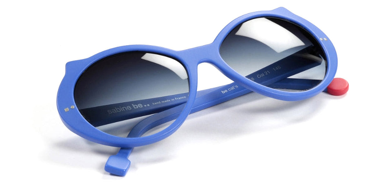 Sabine Be® Be Cat'S Sun SB Be Cat'S Sun 21 53 - Matte Blue Majorelle Sunglasses