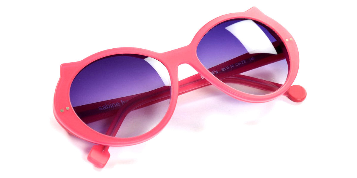Sabine Be® Be Cat'S Sun SB Be Cat'S Sun 23 53 - Matte Neon Pink Sunglasses