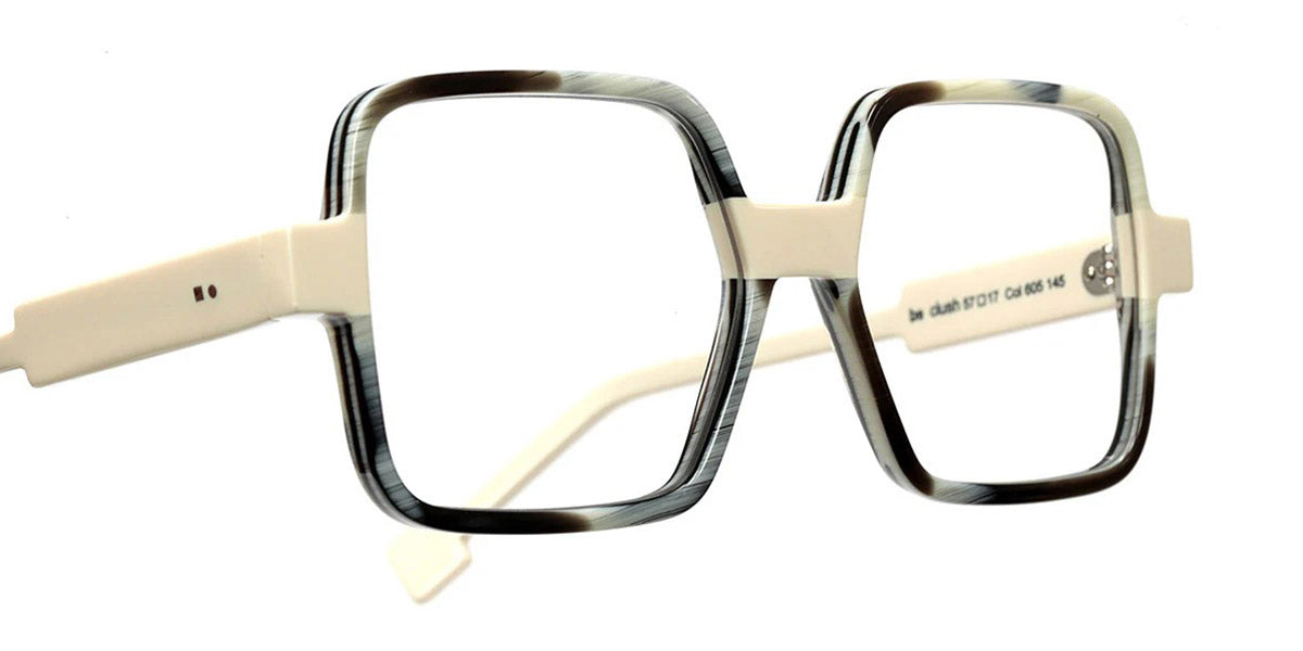 Sabine Be® Be Clush SB Be Clush 605 57 - Shiny Horn / Shiny Ivory Eyeglasses