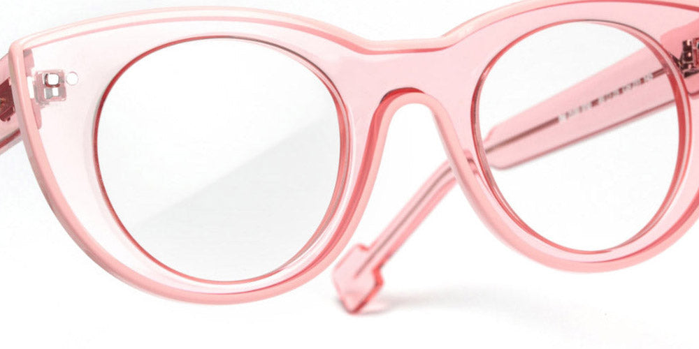 Sabine Be® Be Cute Line SB Be Cute Line 231 49 - Shiny Peach Translucent / Shiny Solid Peach Eyeglasses