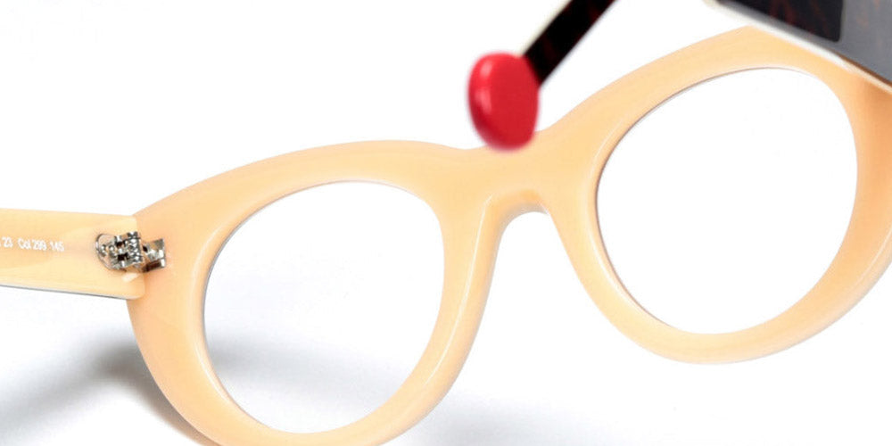 Sabine Be® Be Cute Line SB Be Cute Line 299 49 - Shiny Auburn Tortoise / Shiny Peach Eyeglasses