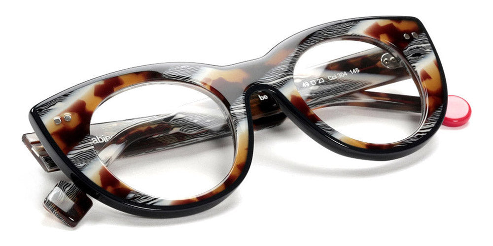 Sabine Be® Be Cute Line SB Be Cute Line 304 49 - Shiny Vintage Tortoise / Shiny Midnight Blue Eyeglasses