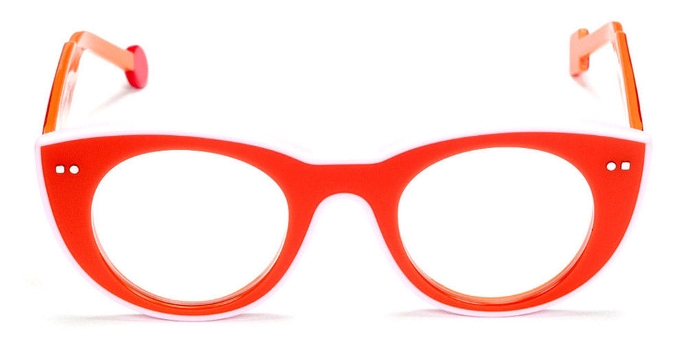 Sabine Be® Be Cute Line SB Be Cute Line 307 49 - Shiny Orange / Shiny Baby Pink Eyeglasses
