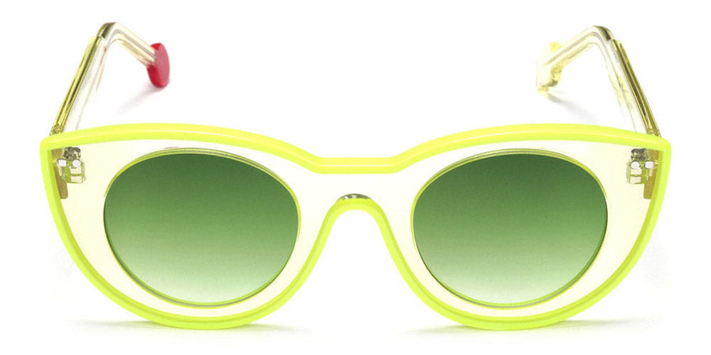 Sabine Be® Be Cute Line Sun SB Be Cute Line Sun 313 48 - Shiny Translucent Yellow / Shiny Neon Yellow Sunglasses