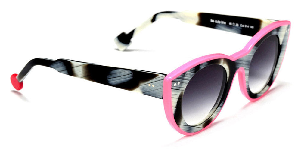 Sabine Be® Be Cute Line Sun SB Be Cute Line Sun 314 48 - Shiny Horn / Shiny Neon Pink Sunglasses