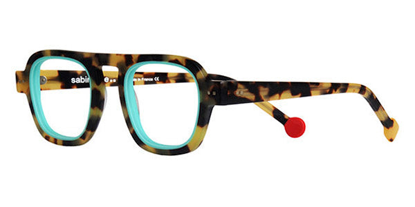 Sabine Be® Be Factory SB Be Factory 116 46 - Matte Tokyo Tortoise / Matte Turquoise Eyeglasses