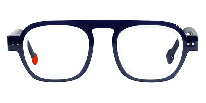 Sabine Be® Be Factory SB Be Factory 12 46 - Shiny Navy Blue / Shiny White Eyeglasses