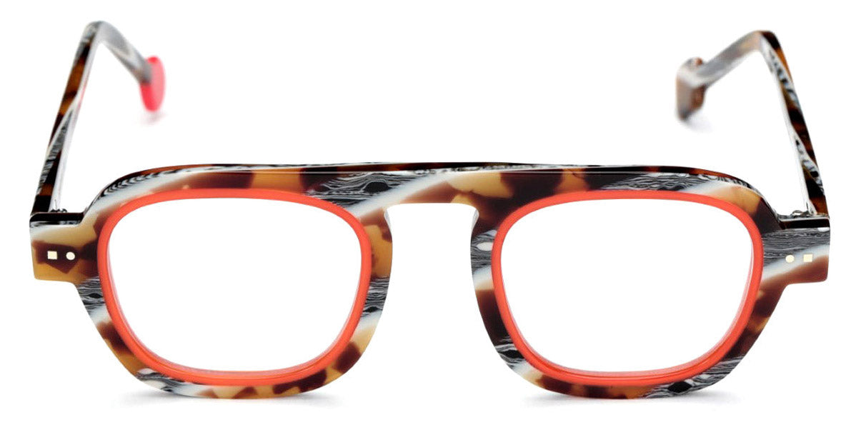 Sabine Be® Be Factory SB Be Factory 203 46 - Shiny Vintage Tortoise / Shiny Orange Eyeglasses