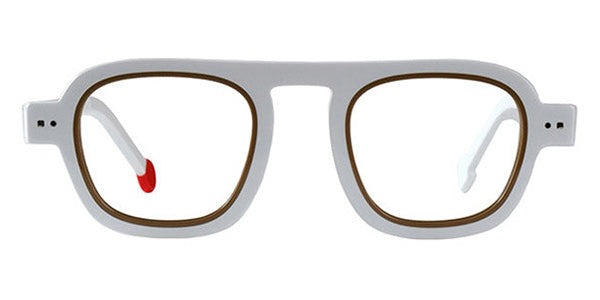 Sabine Be® Be Factory SB Be Factory 87 46 - Shiny White / Shiny Beige Eyeglasses