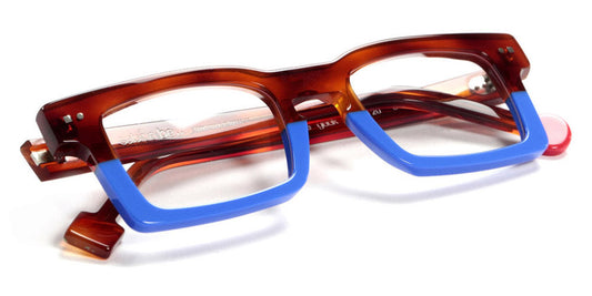 Sabine Be® Be Geek SB Be Geek 10 48 - Shiny Blonde Tortoise / Shiny Klein Blue Eyeglasses
